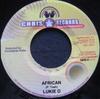7inch Record LUKIE D - African NONE Chris Records 2007 Jamaica Reggae, Ska & Dub Used