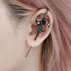 1 PEZZO Mito Della Luna Orecchini a Gancio per Orecchio Goth Orecchini Spada Punk Luna Ago Piercing Orecchino Orecchini Stella Zircone