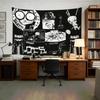 Anime Fan Theme Print Tapestryn for Dorm Bedroom Living Room Wall Decor Party Daily Use High Quality MultiSize Design