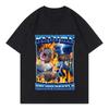 Moo Deng Unisexs Funny Become Unstoppable Pygmy Hippo Graphic TShirt Retro Cartoon Design White Short Sleeve Round Neck