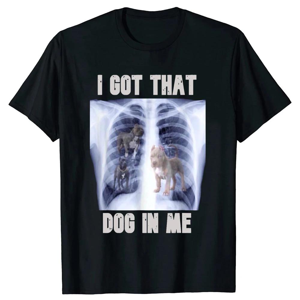 XRay Dog In Me Pitbull Lover Gift T-Shirt