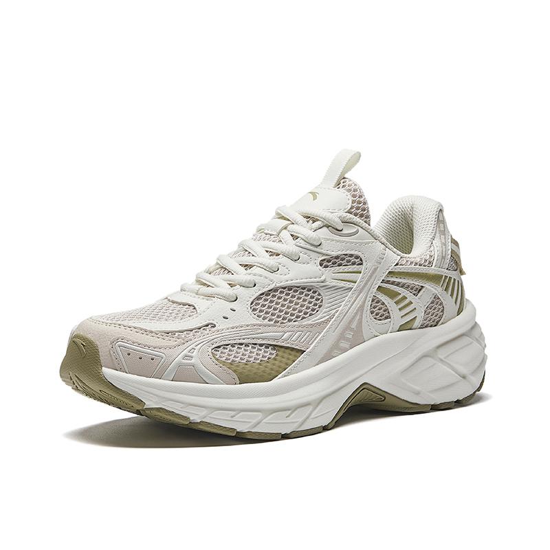 Anta Low Top Casual Running Shoes Women's Ecru 922445502-2