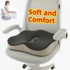 Sitzkissen Ergonomisch geformtes Memory-Schwamm-Pad Geeignet für Bürostühle und Rollstühle