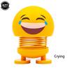 Car Interior Accessories Sticker Funny Shaking Head Doll Small Ornaments Lovely Doll Creative Car Toys Car Body Decoration