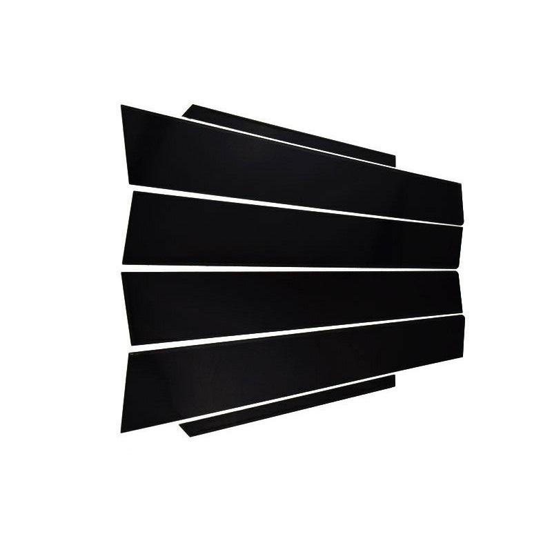Fit For Toyota Corolla Altis 2007-2013 Window Trim Cover BC Column Sticker Polished Pillar Posts Chromium