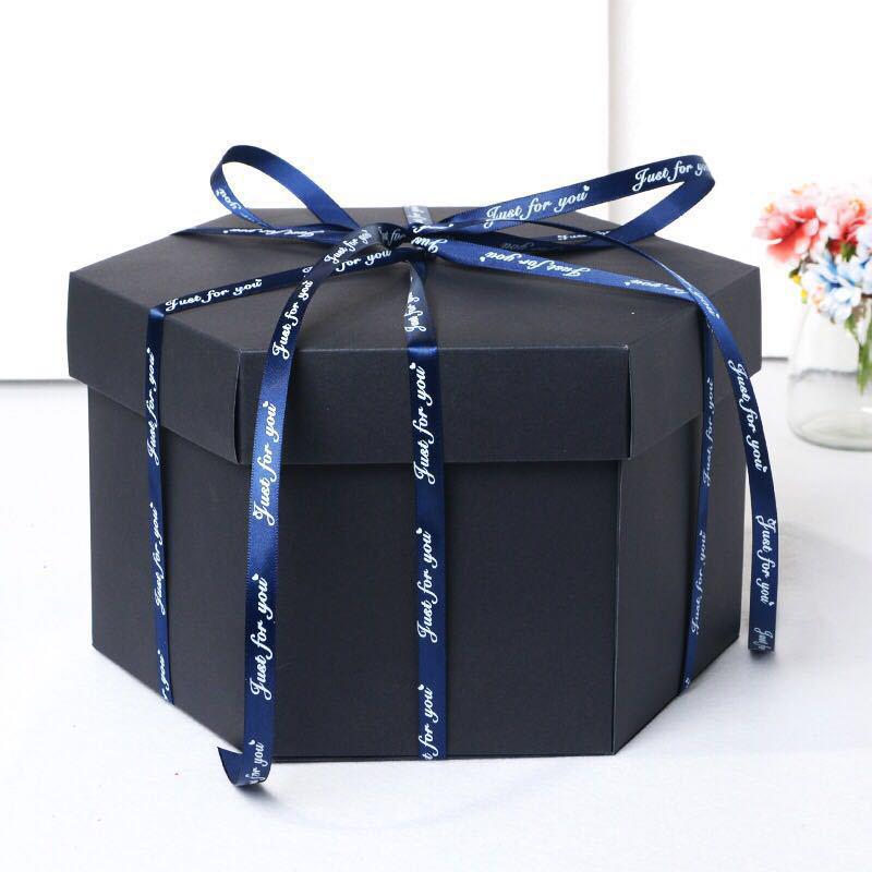 Hexagon Explosion Box: DIY Handmade Photo Album & Creative Surprise Gift Box