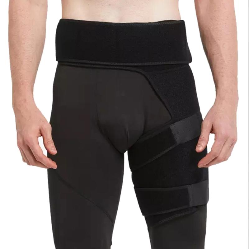 1Pcs Hip Brace Thigh Compression Sleeve Hamstring Compression Sleeve Sciatica & Groin Compression Wrap For Hip Pain Relief