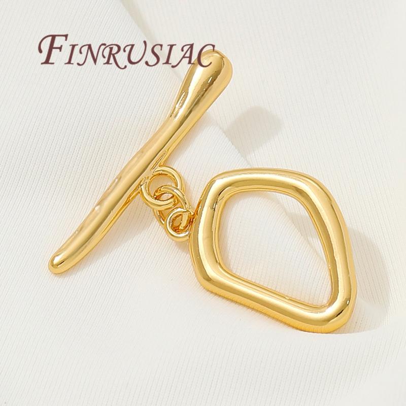 18K Gold Plated Toggle Clasps,Brass OT Clasps For Jewelry,Connectors Clasp For Bracelets Accessories,DIY Jewelry Making Supplies