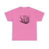 Sloth Hanging On a Tree Branch Unisex Heavy Cotton Tshirt Tops Tee