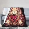 Hornet Hollow Knight Silksong Blanket Fleece Gothic Indie Game Soft Throw Blankets for Bedroom Sofa Quilt Portable