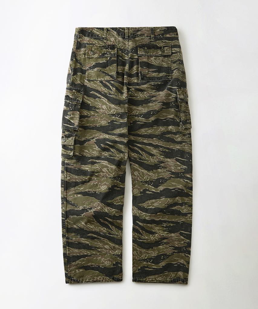 OUTSTANDING Tds Tiger Camo Military Pants_Tiger Camo