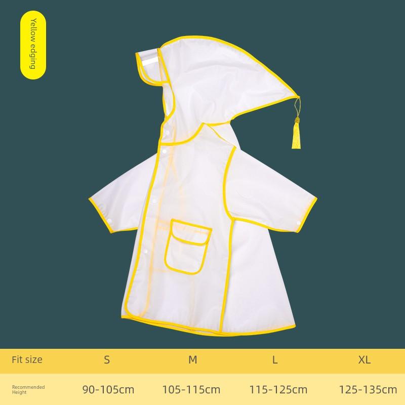 Kids Raincoat Boys and Girls New Whole Body Rainproof Kindergarten Baby Primary School Student School Dedicated Waterproof Poncho