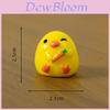 Resin Miniature Chef Duck Home Decor With Modern Minimalist Style For Kitchen Shelf Display