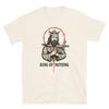 King of Nothing Tattoo Art TShirt Latin Retro Art Vintage Style Graphic Tee Unisex T-Shirt