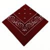 Moda Bandana Batista Hip Hop Cap Patrat Esarfe Imprimare Batista Femeie Bărbat Bandă de păr Eșarfă pentru gât Articole pentru cap sport Eșarfă pentru cap