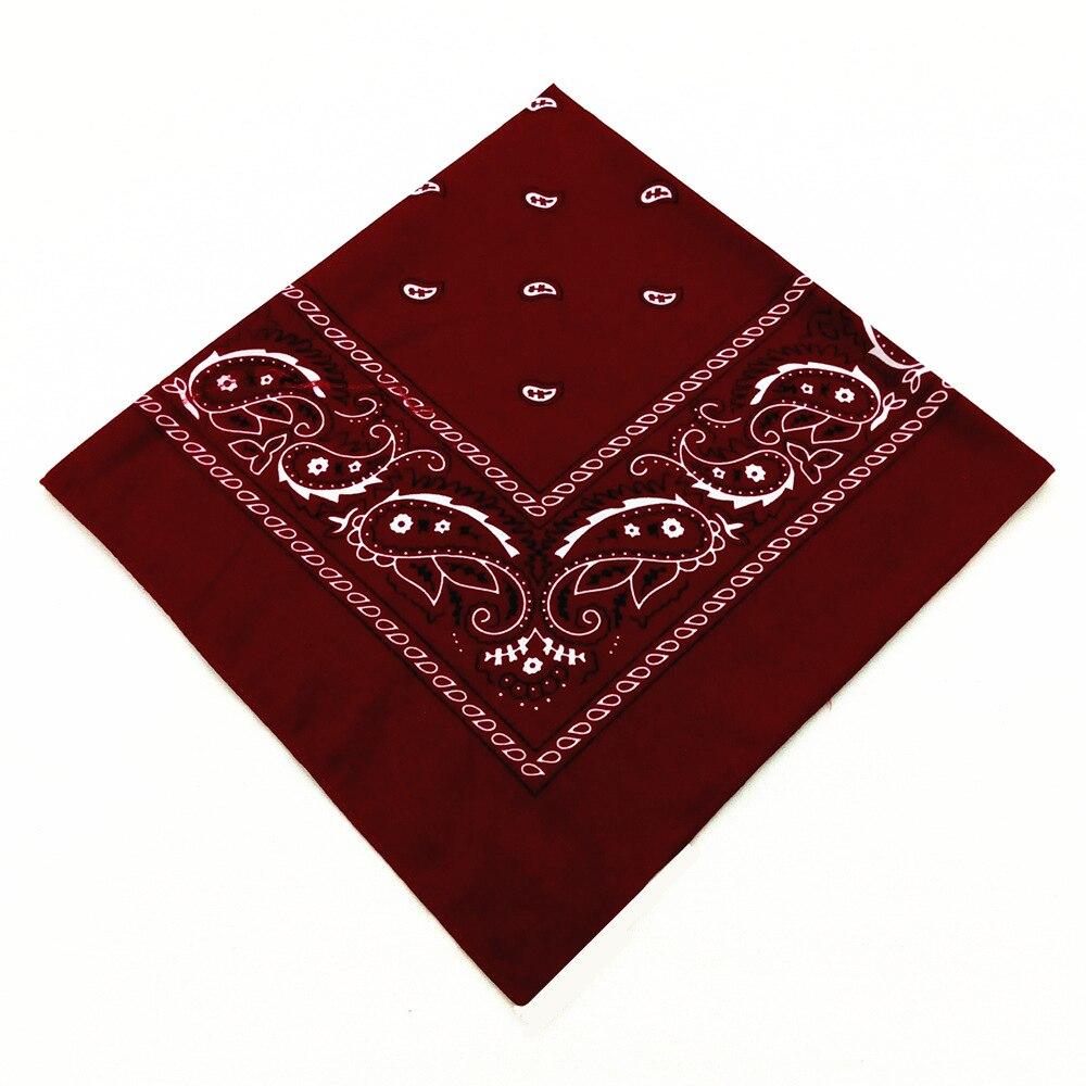 Moda Bandana Batista Hip Hop Cap Patrat Esarfe Imprimare Batista Femeie Bărbat Bandă de păr Eșarfă pentru gât Articole pentru cap sport Eșarfă pentru cap