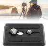 Tripod Quick Release Plate SLR Camera Tripod Head Plate Adapter 1/4in 3/8in Thread for Sachtler FSB 6T FSB 8T DV2 DV 8 DV 10sb DV10