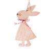 3PCS DIY Wooden Hanging Home Decorations Cute Bunny Wood Crafts Easter Rabbit Easter Ornaments