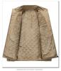 Men's Thickened Stand Collar Windproof Jacket: Autumn/Winter Casual Outdoor Workwear Ski Coat