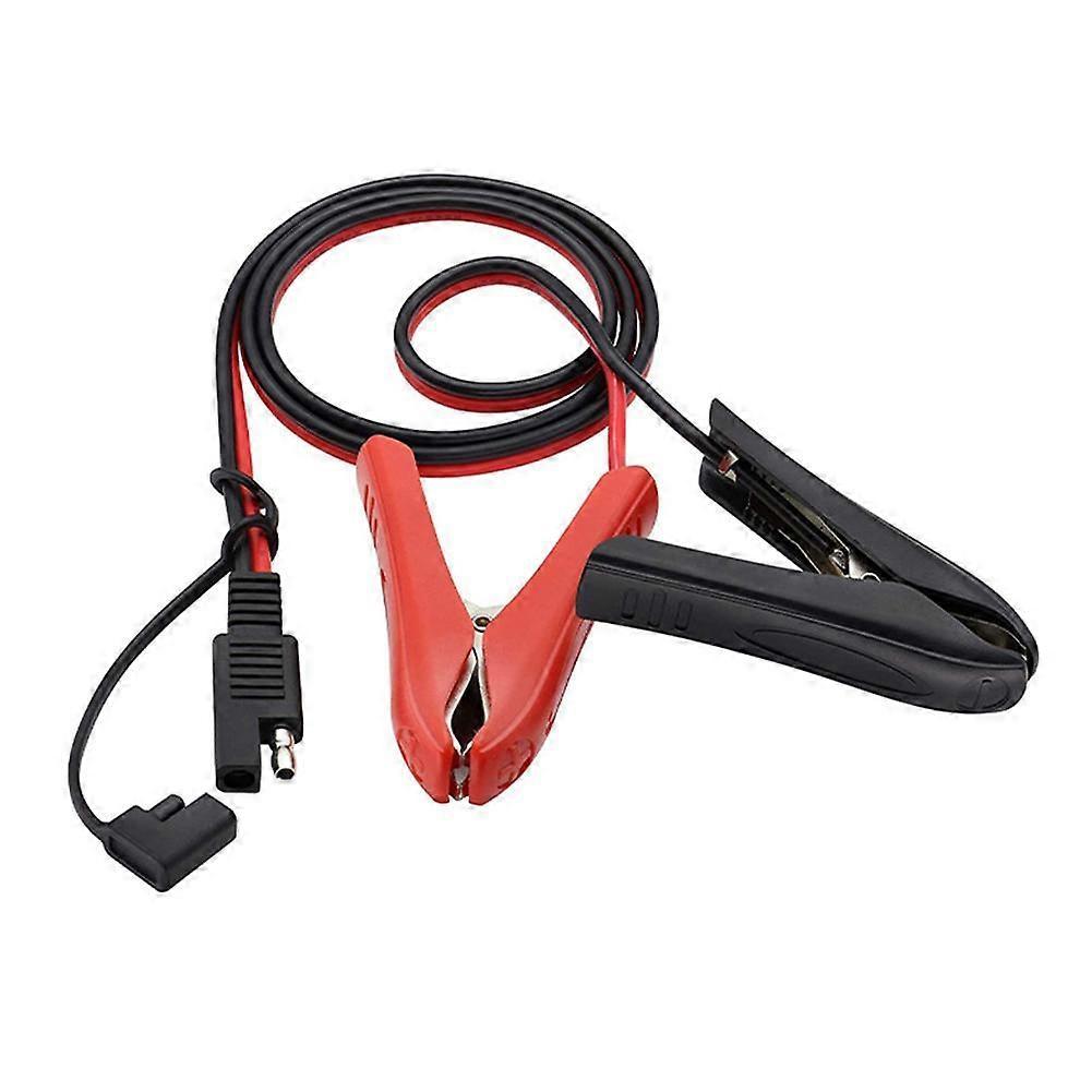 Alligator Crocodile Clip To Sae Connector Cable Car Solar Power Charge Extension