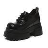 SJN9778-62 Small thick-soled inner height increase versatile loafers women's spring new casual single shoes trend