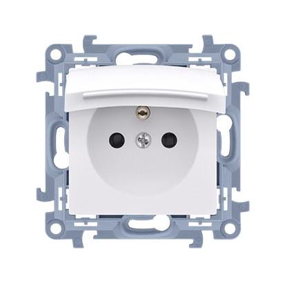 Plug Socket for IP44 Version with Seal - Flap In the Color of the Cover (can Be