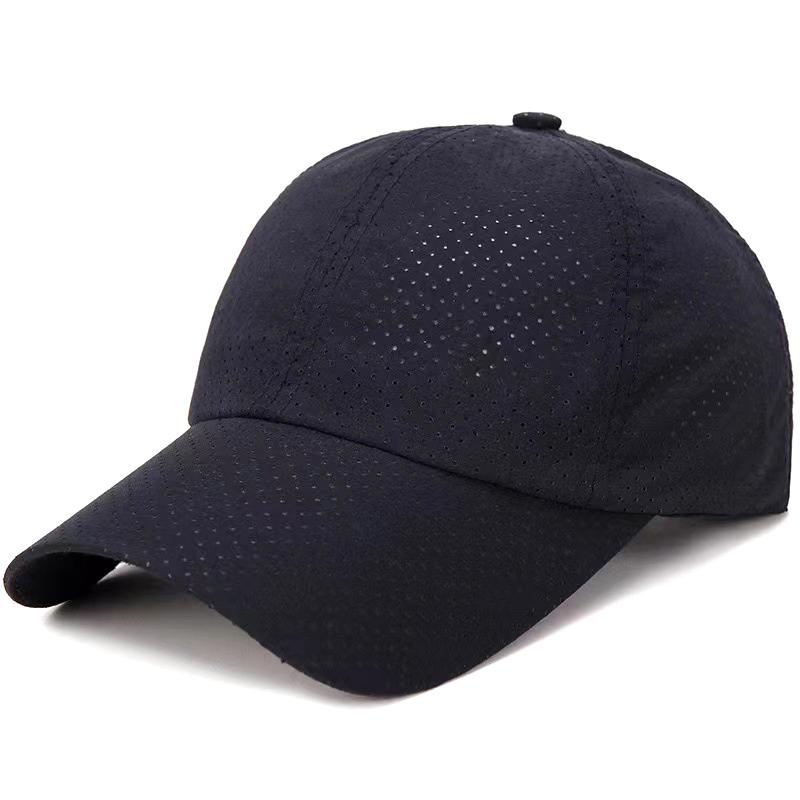 New Summer Men Women Snapback Quick Dry Mesh Baseball Cap Sun Hat Bone Breathable Hats Adjustable Outdoor Hat