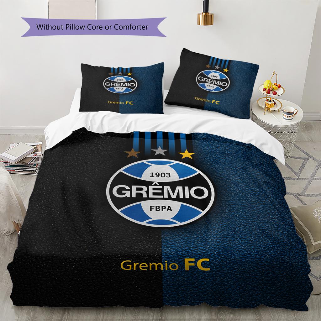 GREMIO FC Pattern Bedding Home Decoration Birthday Gift (1 * duvet cover + 2 * pillowcase, without core)