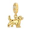 Gold Series 925 Silver Suitcase Butterfly House Ring Firefly Charm Fit DIY Bracelet Necklace Fine Jewelry Sets