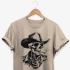 Skeleton Cowboy T-shirt: Western Skull Graphic Tee