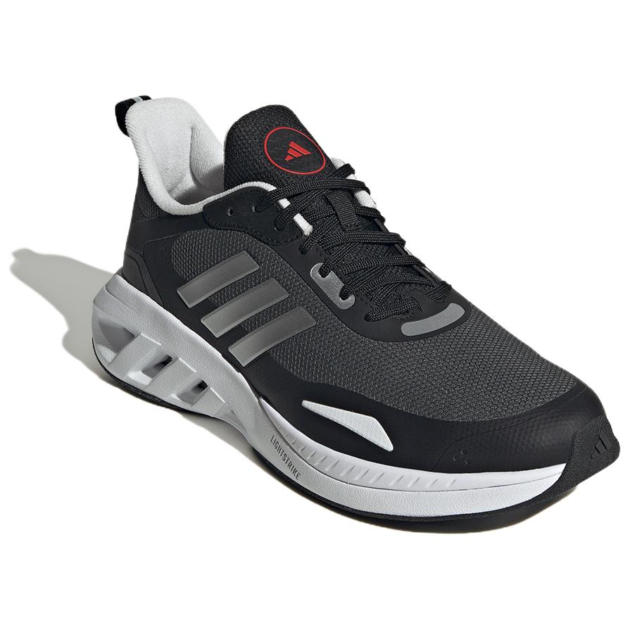 Adidas ALL DAY POWER Slip Resistant Abrasion Resistant Low top Running Shoes Unisex Black Sneakers JS3432