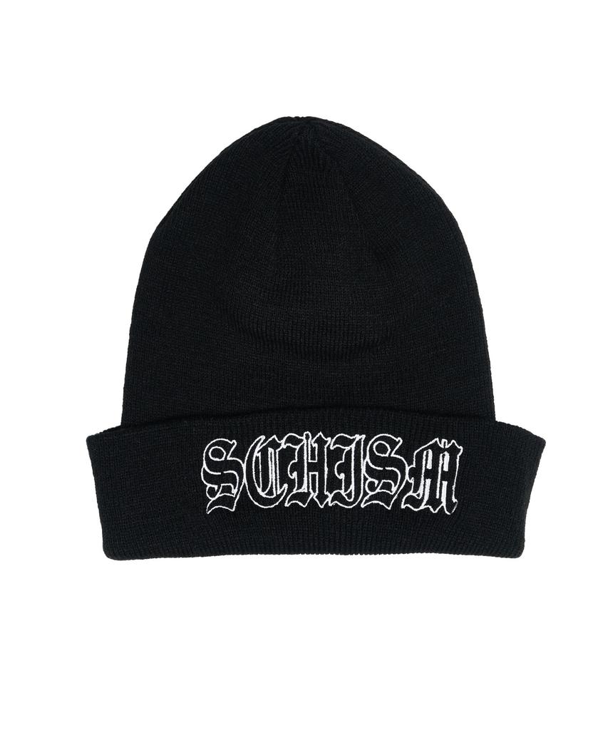 SCHISM INDUCING Inducing Knit Hat Black