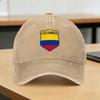 Summer Colombia Soccer Baseball Cap Sun SunProof Design Washed Trucker Hat Couple Women Vintage Outdoor Gym Snapback Cap