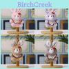 Plush Bunny Keychain Toy With Pp Cotton Filling For Kids And Adults