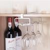 1/2Pcs Upside Down Red Wine Glass Cup Holder Under Cabinet Display Racks Kitchen Wine Glass Rack Suspension Type Storage Shelfs