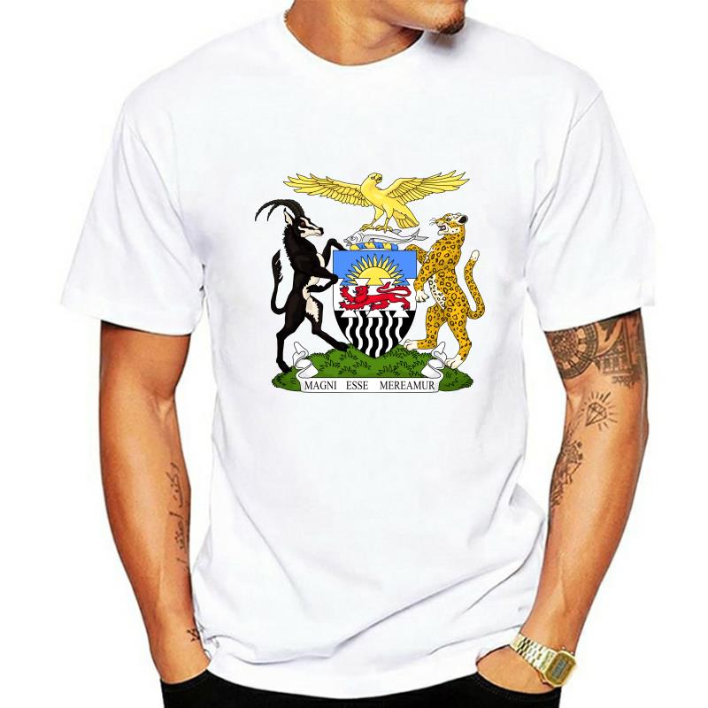 T-shirt con stemma della Federazione della Rhodesia e del Nyasaland per uomo t-shirt 5XL Grou