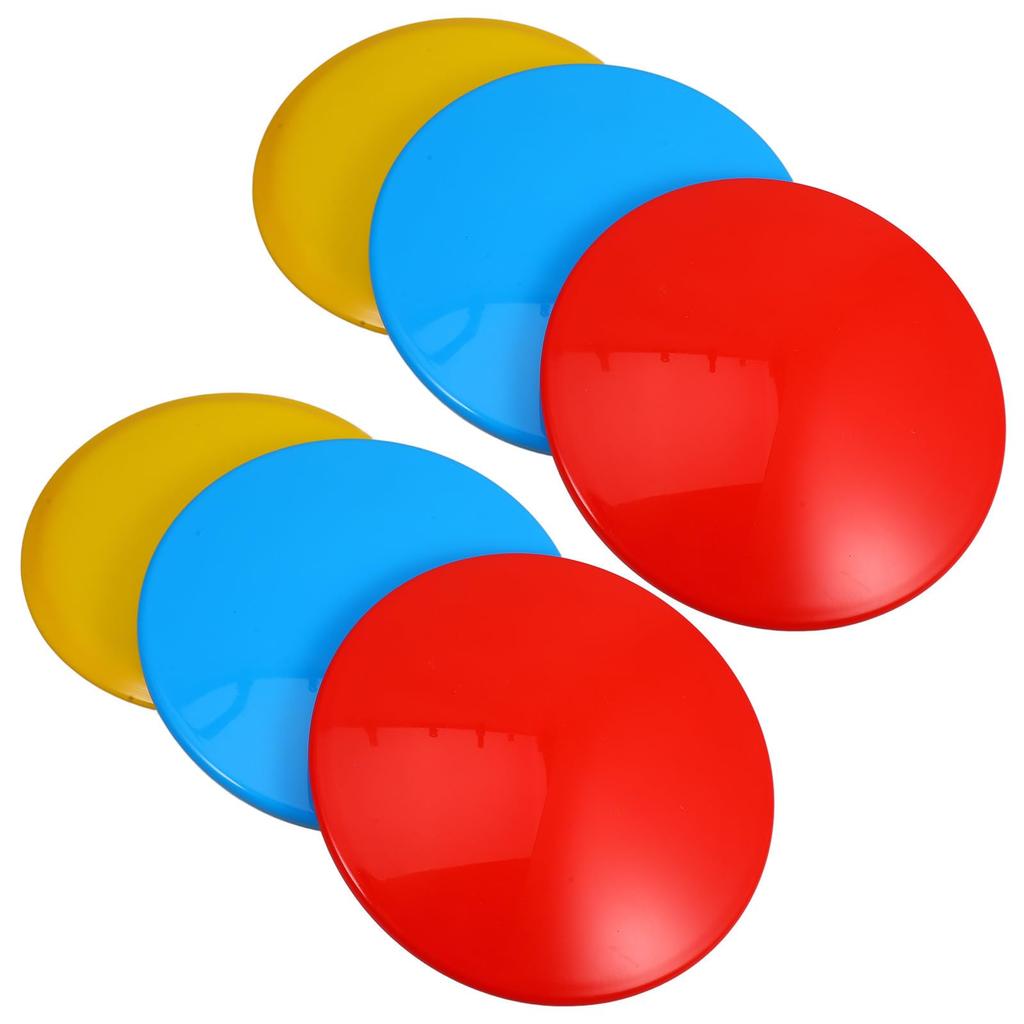 Zerodeko Disc Golf Set (6 Discs) - Beginner-friendly Driver, Mid-range, and Putting Practice Discs for Golf Training and Basket Aiming Practice.