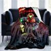 3D Printed METROID Super Warm Microfiber Knight Blanket for Kids Siesta Leisure Coverings Adult Gift Sofa Chair Bed Office