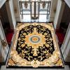 Red Gold High-end Luxury Carpet Living Room Large Area Rug Europe and America Home Decoration Bedroom Rug Washable Floor Mat