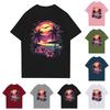 Dam Rundhalsad Casual Tryckt Kortärmad T-shirt Topp