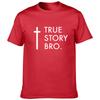 Story Bro Fashion Men Harajuku Casual T Shirt Christian Religious Jesus Faith Graphic T Shirt