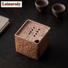 Coarse Pottery Jianshui Tea Cup Wash Water Washing Slag Tank Tea Residue Barrel Household Chaxi Tableware Accessories Decoration