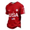 Men's Casual Round Neck Short Sleeve T-Shirt