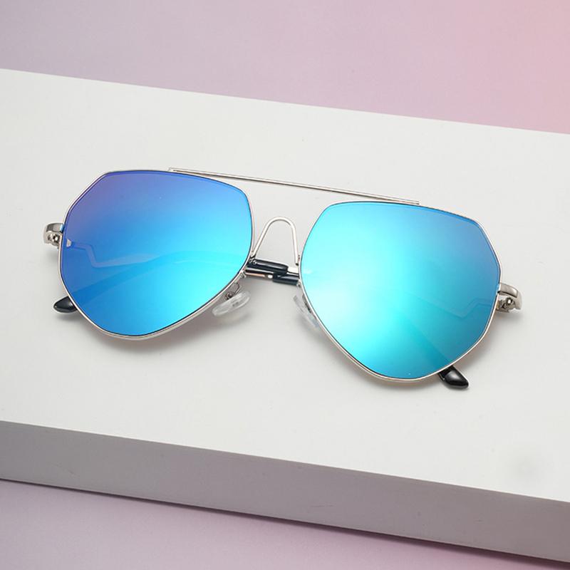 New Vintage polygon Sunglasses Women Men Metal Frame Sun Glasses Female Eyewear metal frame for Male Female Eyeglasses