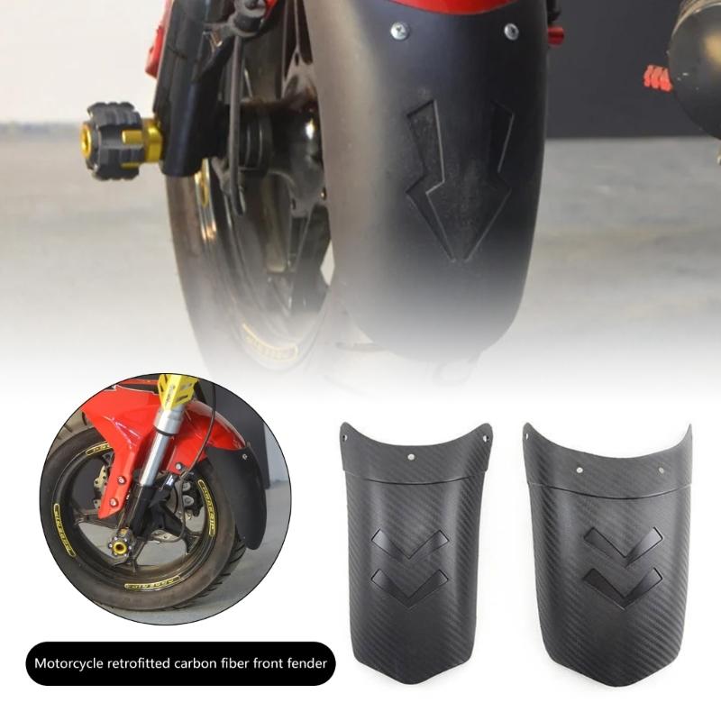 Splash Guard Front Mud Guard Motorcycle Front Extension Protector Wheel Mud Flaps Mudguard Replacement Accessory