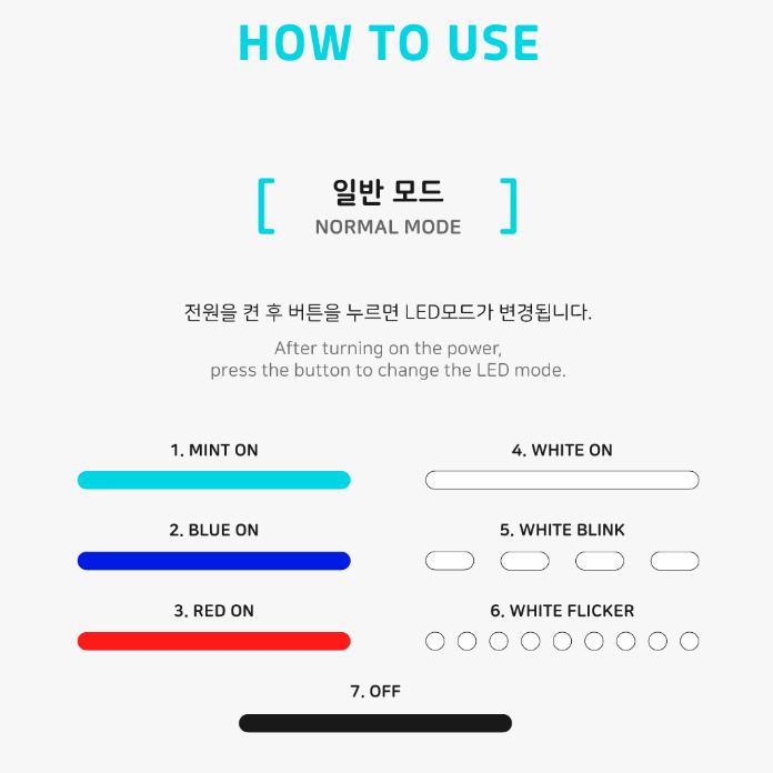 MCND Official Light Stick Fanlight for Concert Cheering & POB