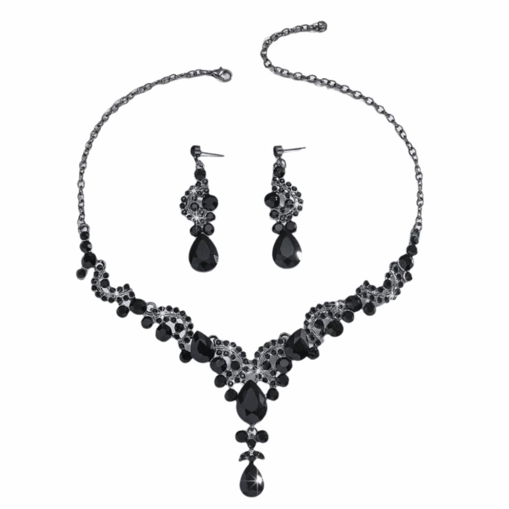 Luxury Women's Jewelry Sets Rhinestone Bridal Jewelry Set Women's Accessories