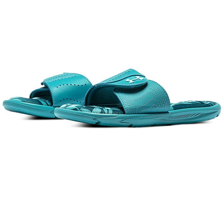 Under Armour Ignite VI Graphic Slide Sandals Women Footwear Light-Blue 3023767-300