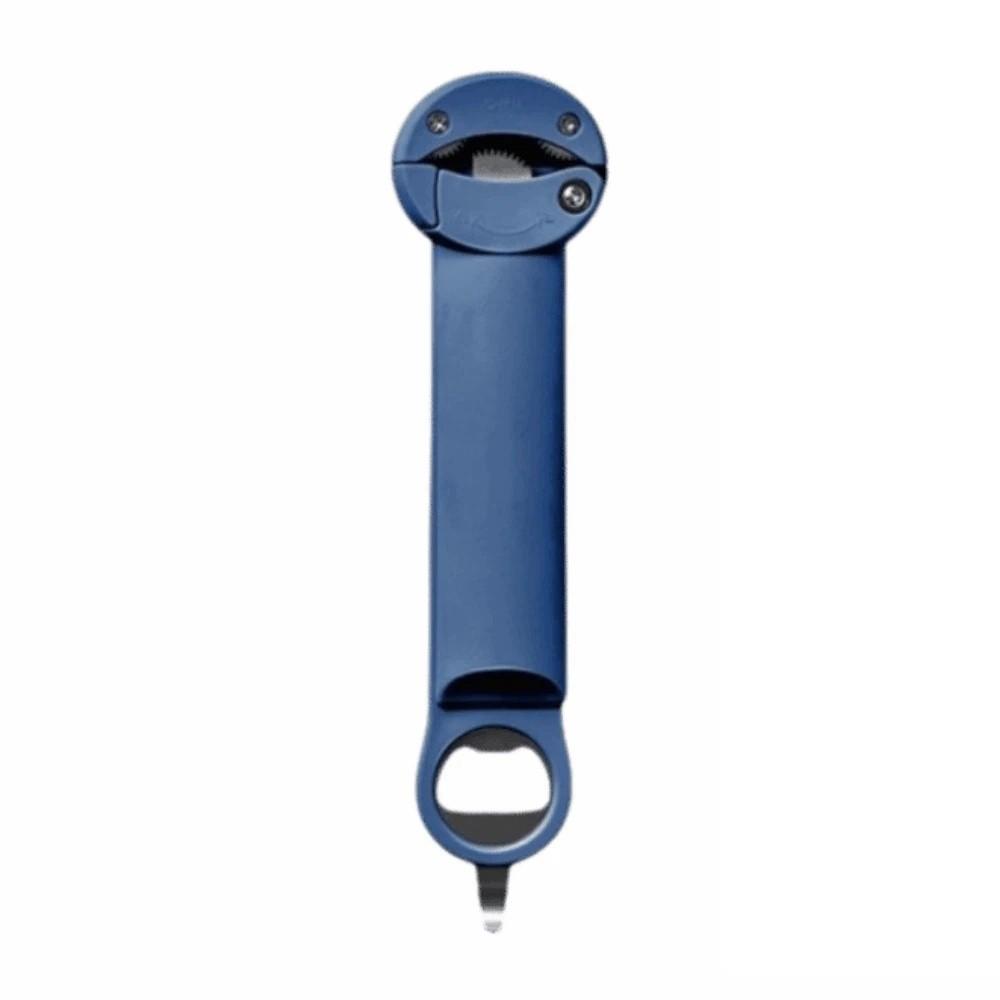 Thickened Handle Telescopic Cap Opener Stainless Steel Jar Lid Gripper  Kitchen Tools