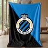 Club Brugge FC Soft Flannel Fleece Blanket Lightweight Cozy Warm Throw Blanket For Sofa Bed Home Decor